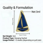 Smooth Sailing Scented Sheets Car Air Freshener | Long Lasting Vehicle Freshness alternate view