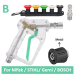 Bear Force Pressure Washer Water Gun | Universal Quick Connector Kit for Karcher Nilfisk detail view