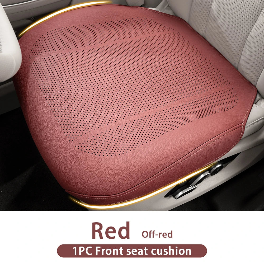 Car Seat Cushion Artificial Leather Breathable Four Seasons additional angle