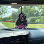 Call me on Halloween, car air freshener, perfume pendant, rearview mirror hanging decoration, intercontinental hotel fragrance