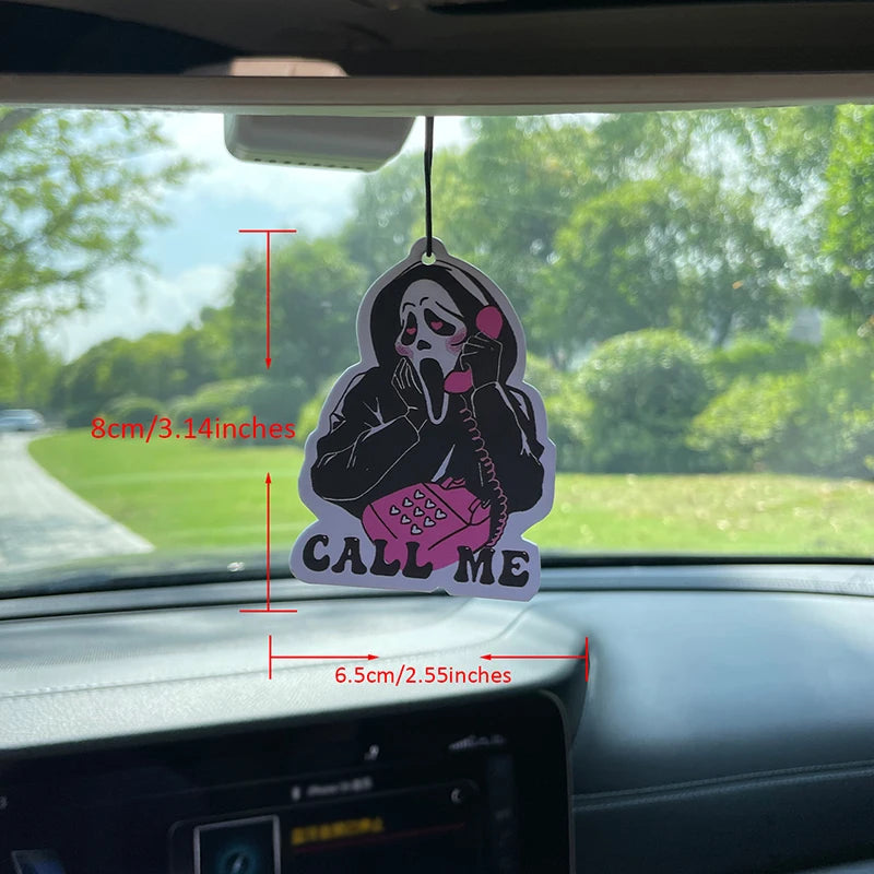 Call me on Halloween, car air freshener, perfume pendant, rearview mirror hanging decoration, intercontinental hotel fragrance