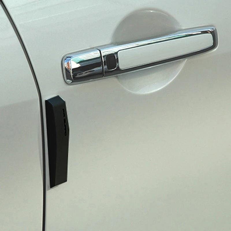Universal 4Pcs Car Door Protector Guard Strip Scratch Protector Car Rubber Stickers A lifestyle view