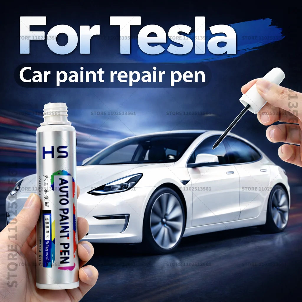 Car Paint Repair Pen For Tesla Model X Y S 3 | 4PCS Scratch Repair Kit