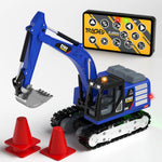 1:64 Metal Remote Control Engineering Car Set additional angle