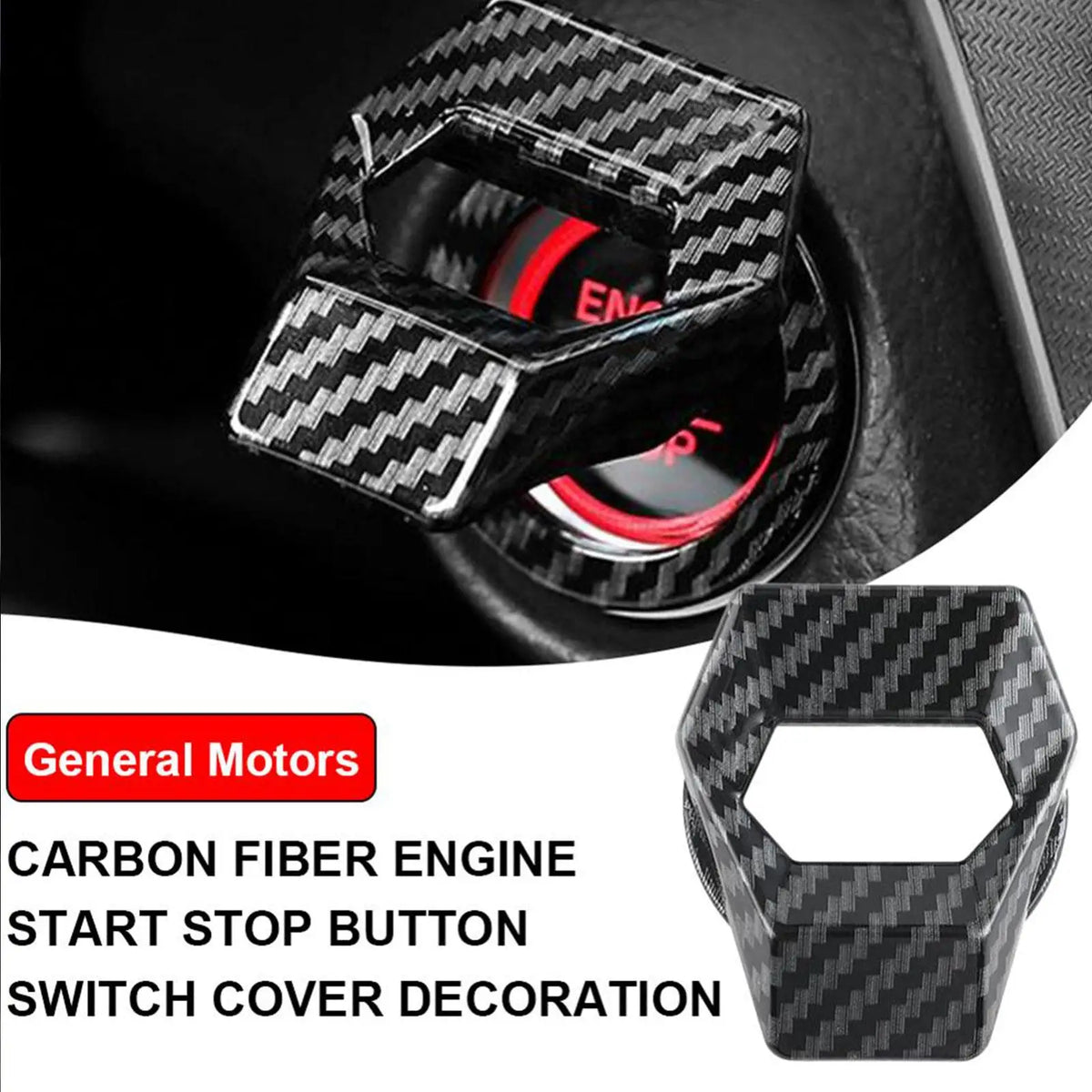 Car Engine Start Stop Switch Button Cover Ignition Anti-scratch Protection Decorative Car Auto Accessories Interior Car-Styling