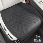 Premium Nappa Leather Car Seat Covers Laser Perforated for Airflow Ultra Soft Anti Sli close-up view
