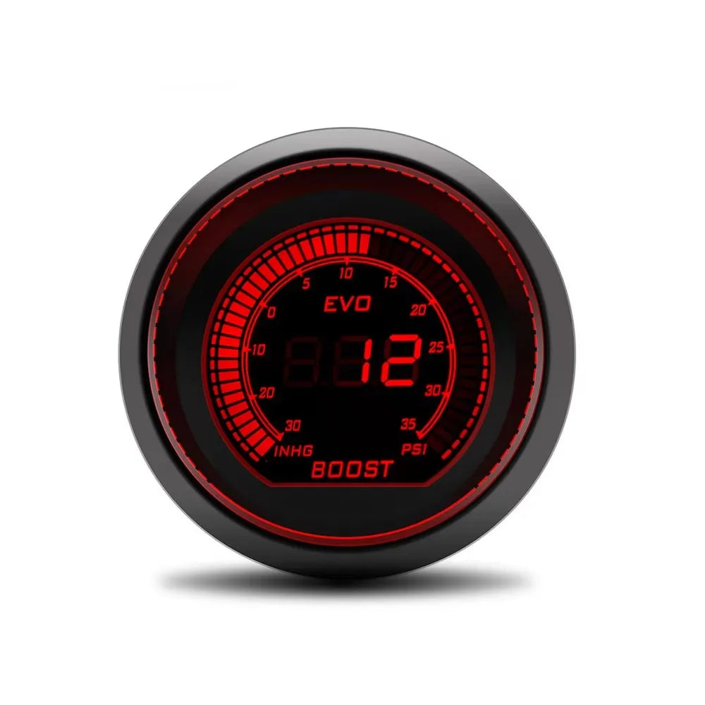 52mm 7-in-1 Car Gauge Set with Tachometer, Boost, Vacuum, Water Temp, Oil Temp, Oil P lifestyle view
