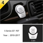 For BMW 5 Series GT F07 528 535i Carbon Fiber Car Styling Center Console Lid Armrest Box Trim Protective Cover Auto Accessories