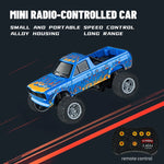 New RC Car MINI Alloy 1/64 Remote Control Car Convenient to Carry 60 Minutes of Work T close-up view