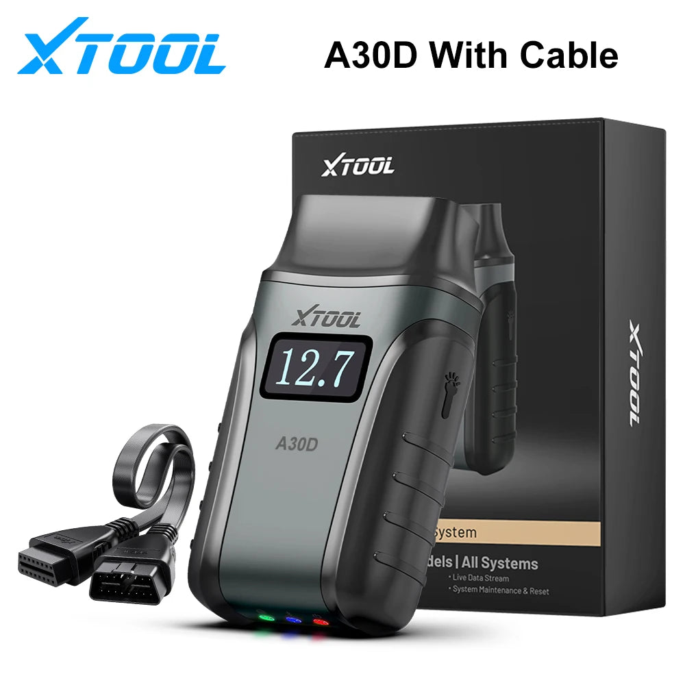 2026 New XTOOL Anyscan+ A30D V2.0 Lifetime Free OBD2 Scanner Bluetooth Diagnostic Too alternate view
