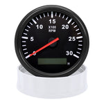 85mm Tachometer Gauge with Digital Hourmeter RPM Sensor | Universal for Car Boat additional angle