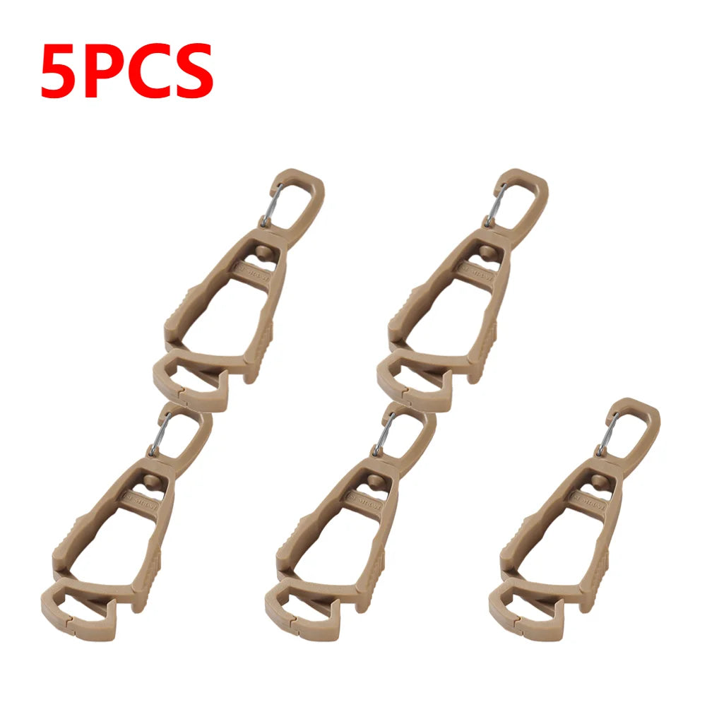 1-10pcs Glove Clips For Work Glove Holders Glove Belt Clip With Hook Portable Work additional angle