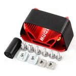 MUQZI Thru Axle Fork Mount Bike Rack | Quick Release Bicycle Carrier for Car Roof Tru lifestyle view