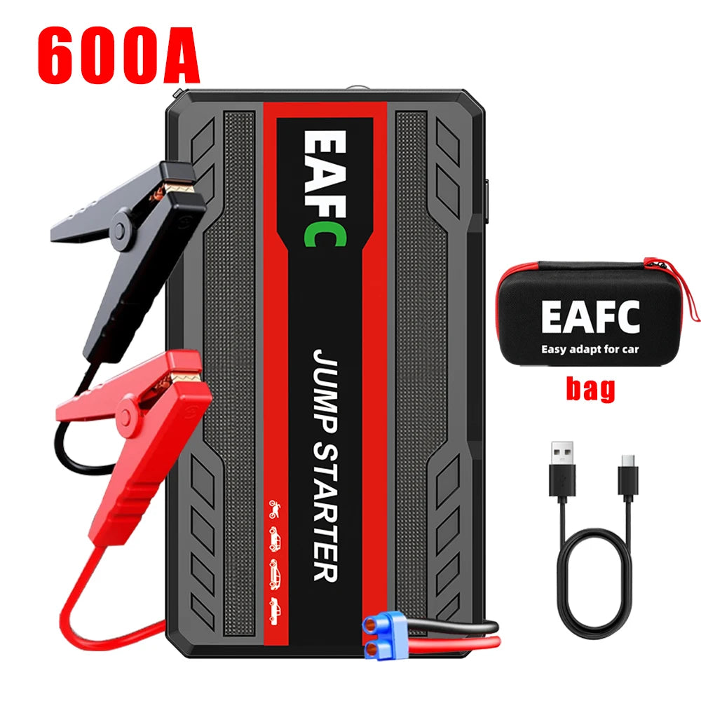2000/1000/600A Car Jump Starter Starting Device Jumpstarter Auto Buster Emergency Starting 12V Car Battery JumpStart Power Bank
