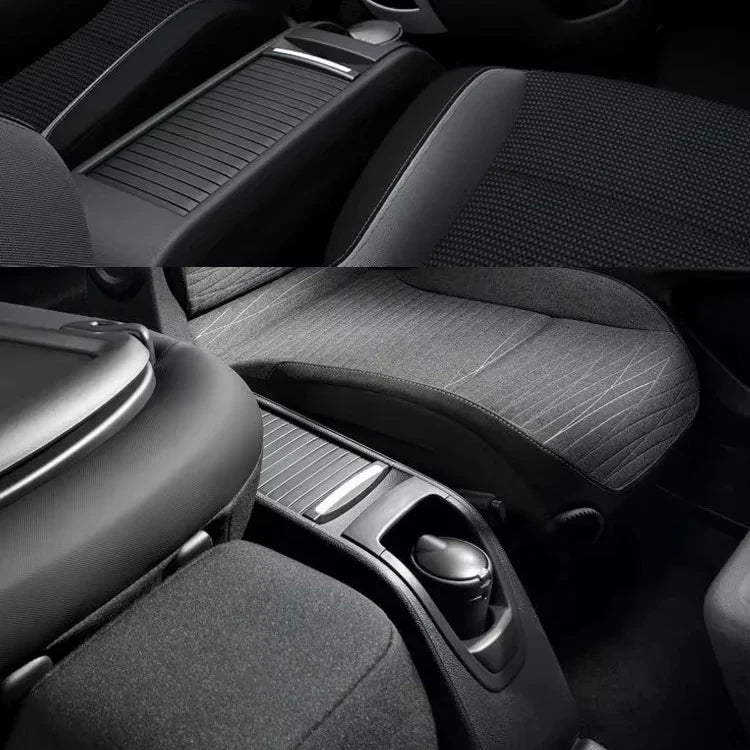 For Citroen Berlingo Center Armrest Box Cover Plate Cup Holder Pull Curtain Glove Box Storage box Sliding Push-pull cover plate