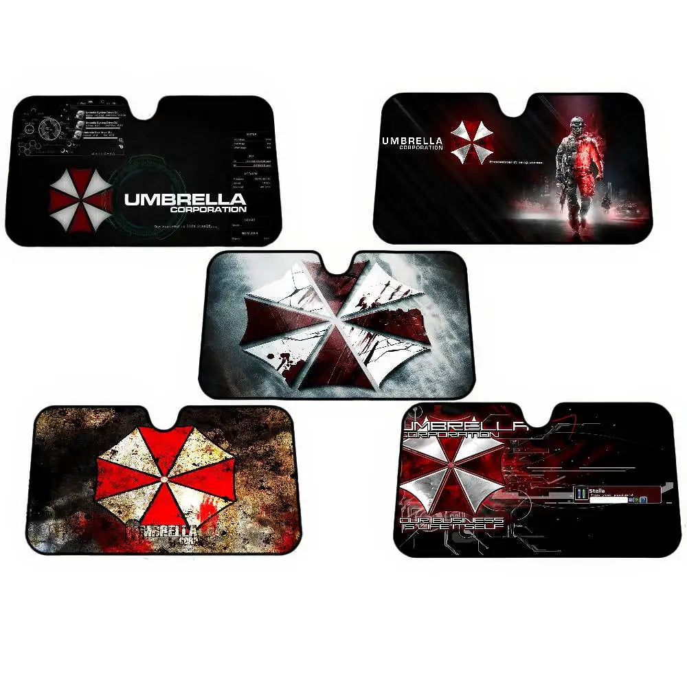 Classic Movies Resident Evil Windshield Sunshade | Car Sun Visor for UV Protection an alternate view