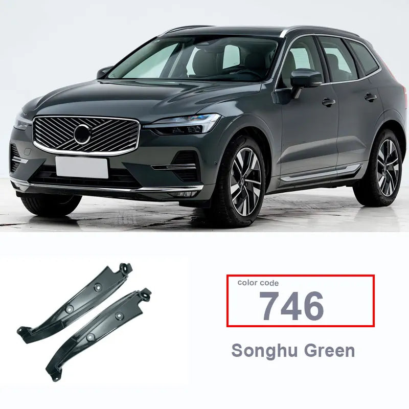 Volvo XC60 Mud Flaps (2018–2024) | Rear Wheel Fender Splash Guards with Blue Accent alternate view