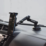 Universal Car Tablet Holder Suction Cup Stand | Dashboard Mount for iPhone Samsung iP lifestyle view