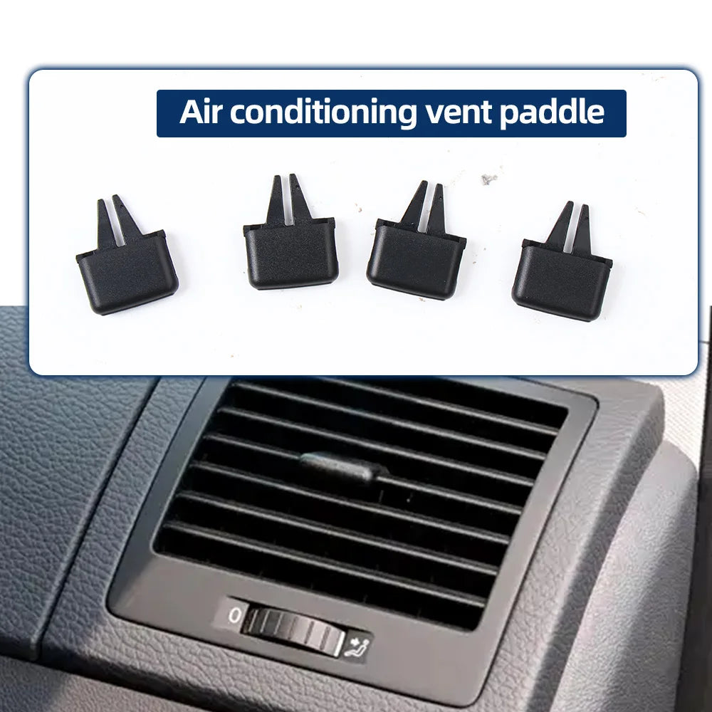 7E5815705 For Volkswagen Multivan T5 Air Conditioning Vent Paddles Air Conditioning Grille Replacement Sliding Clip 7E5819203-1