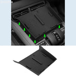 For BYD Leopard 5 2024-2026 Car Infotainment Display Rear Storage Box Center Console Lower Storage Box Charger Panel Protective