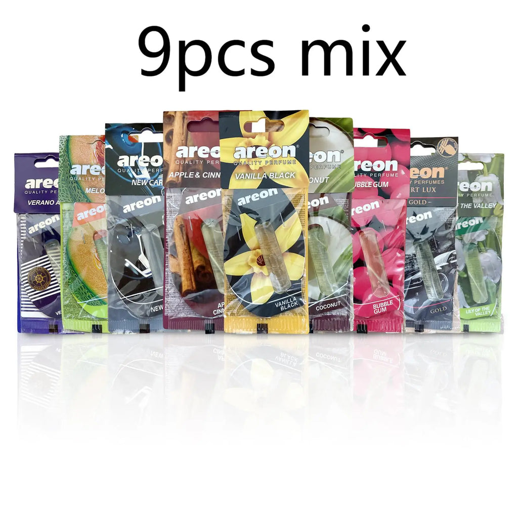 Car Air Freshener Natural Tea Fragrance | Vehicle-Mounted Hanging Vanilla Scent Water lifestyle view