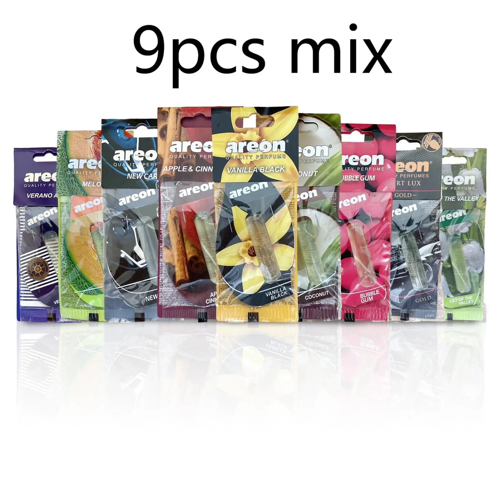 Car Air Freshener Natural Tea Fragrance | Vehicle-Mounted Hanging Vanilla Scent Water lifestyle view