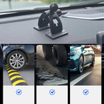 Magnetic Car Phone Holder | Strong Center Console Adhesive Mount for Secure Holding detail view