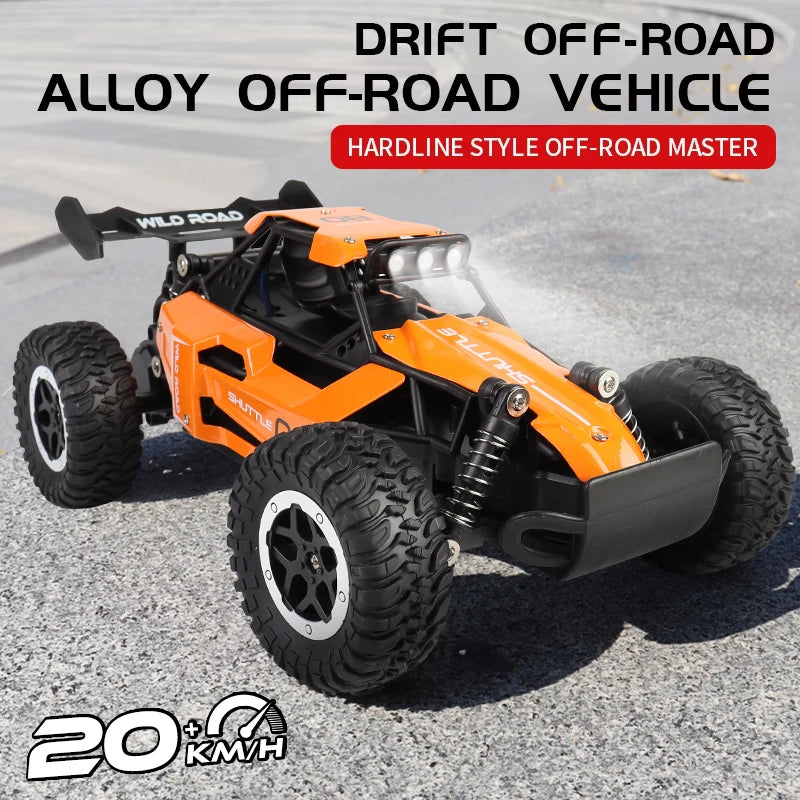 ZWN 1:16/1:20 2.4G Model RC Car With LED Light 2WD Off-road Remote Control Climbing Vehi detail view