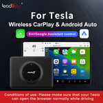 CarlinKit Wireless CarPlay Android Auto For Tesla Model 3 Model X Y Model S Auto Connect Siri Voice