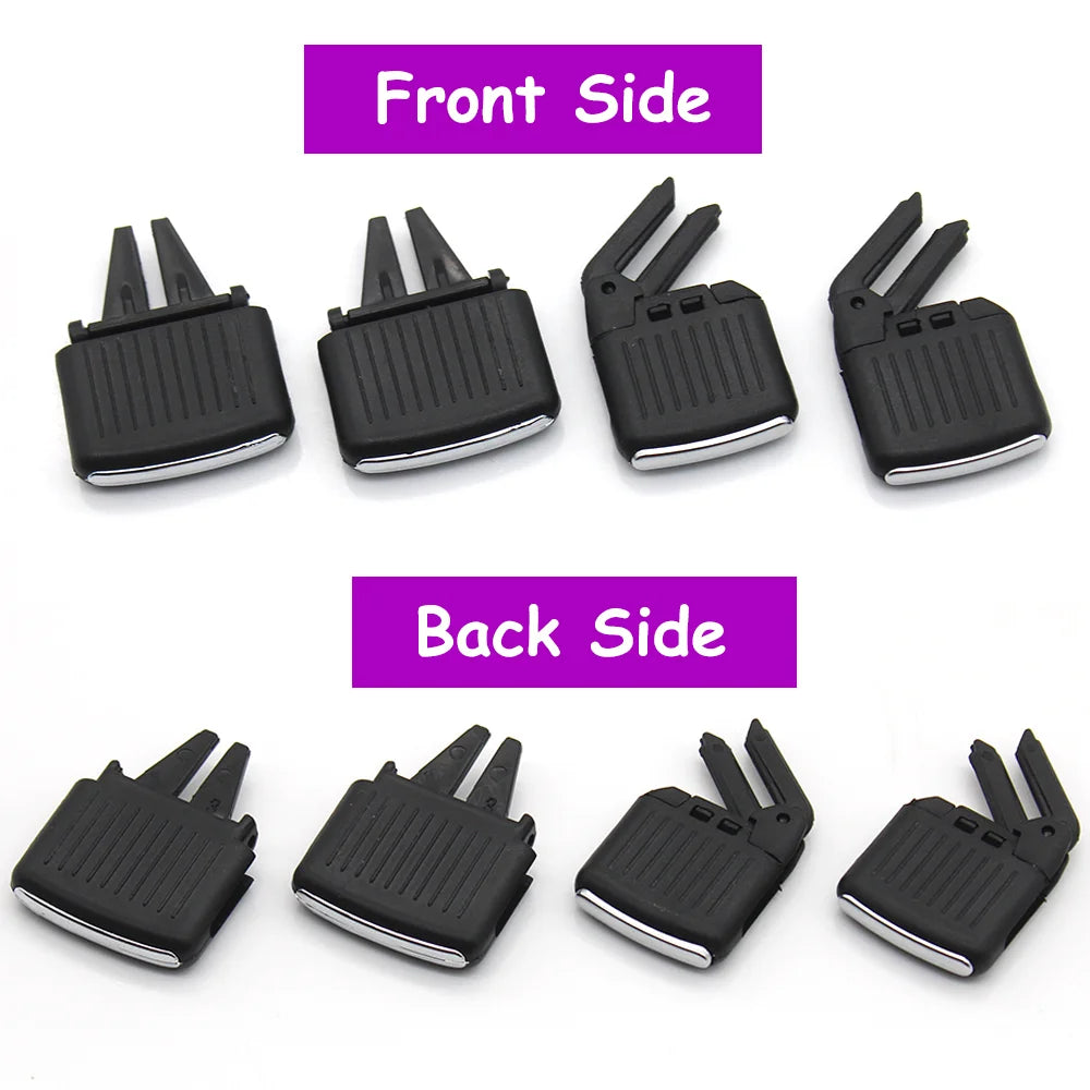 Golf 5 Sagitar Jetta Car Front Rear Air Conditioner AC Vent Grille Slider Outlet Tab Clip Repair Kit For Volkswagen 1KD819703