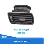 Ruili136 1Pcs for VW Passat CC B6 B7 R36 Car LHD Chrome Piano Paint Dashboard AC Air Condition Outlet Vent 3AD 819 701 3AD819702