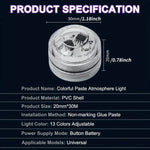 Adhesive RGB LED Atmosphere Lamp with Remote Control detail view