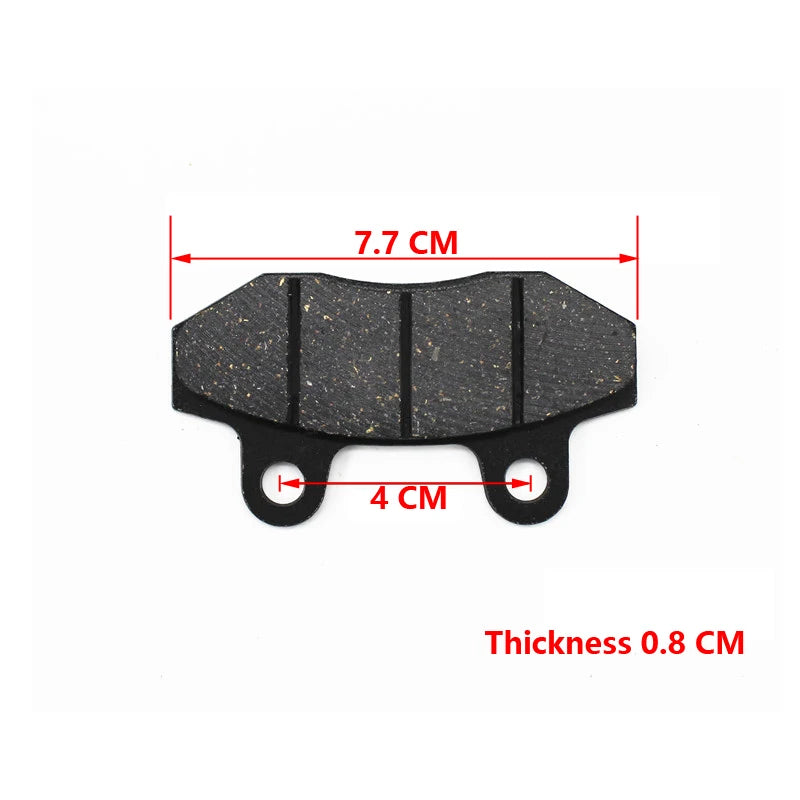 USER-X Universal Motorcycle Disc Brake Pads | Fit for FA086 Speedfight GT 125 250 650 close-up view