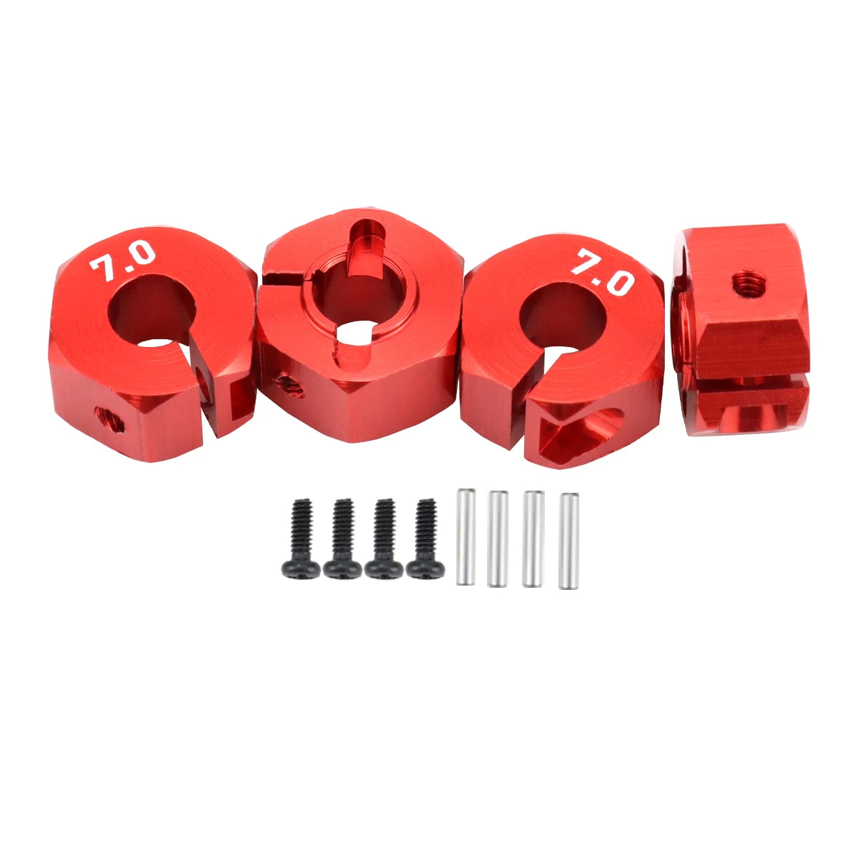 Aluminum Hex 12mm Drive Hub Adapter for RC Cars additional angle