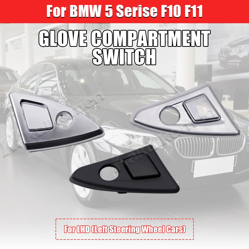 New LHD Car Inner Central Armrest Glove Box Switch Catch Button For BMW 5 Series F10 F11 F18 520 523