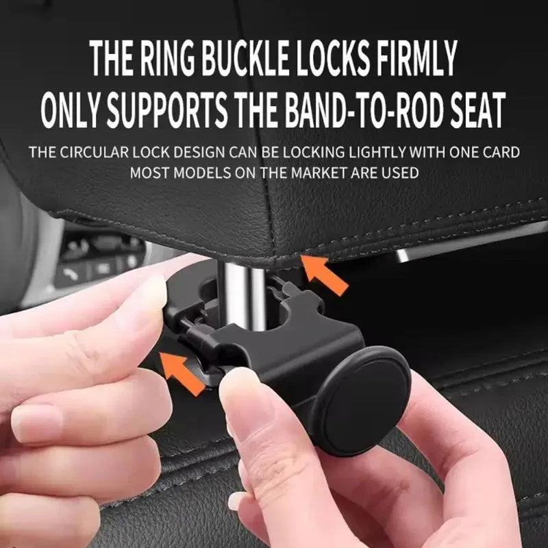 Car Back Seat Headrest Hook 20KG Heavy Duty 2PCS lifestyle view