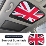Mini Cooper Sunroof Sunshade Cover | UV Protection Heat Shield Foldable alternate view