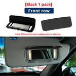 For Volvo XC90 2004-2012 ABS Plastic Cover Sun Visor Mirror Vanity Lighting Upgrade Car Accessories OEM Replacement Part