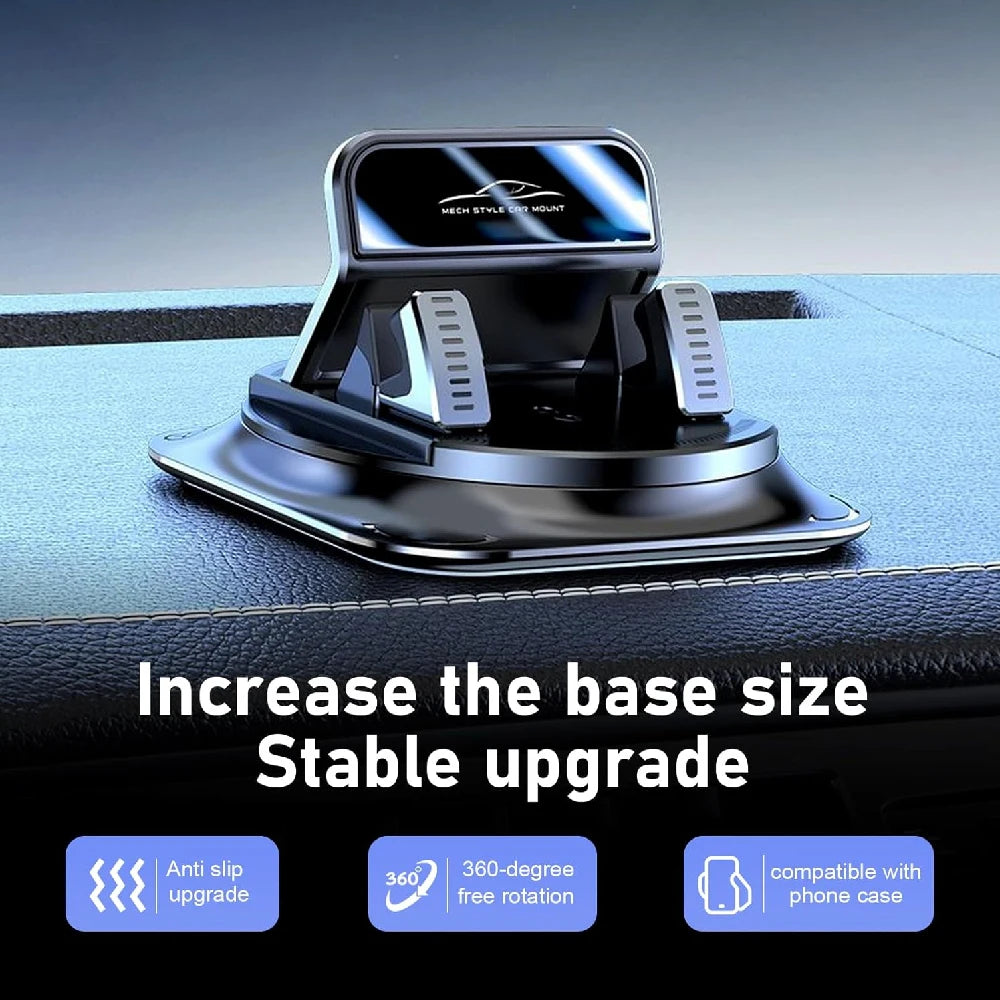 1PCS 360° Phone Holder Rotating Car, Non-slip Dashboard Cell Phone Holder, Navigati additional angle