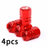 4PCS Colorful Car Accessories Car Tire Valve Cap For Alpine Megane 3 4 5 Duster Espace Logan Clio Austral Espace Arkana Scenic