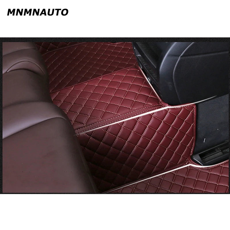 MNMNAUTO Custom Car Floor Mats For Maserati Ghibli 2013-2023 Auto Carpets Foot Coche Accessorie