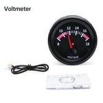 52mm 2 Inch Car Gauge Set | Water Temp Oil Temp Oil Pressure Voltmeter Boost Exhaust alternate view