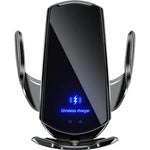 Q3 Smart Sensor Car Phone Wireless Charger | 15W Fast Auto-Clamping Qi Car Mount