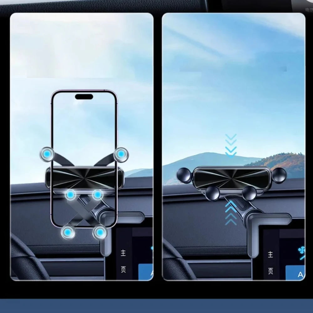 Universal Car Display Screen Phone Holder | Tesla Model 3 Y S X BYD ATTO 3 SEAL DOLPH alternate view