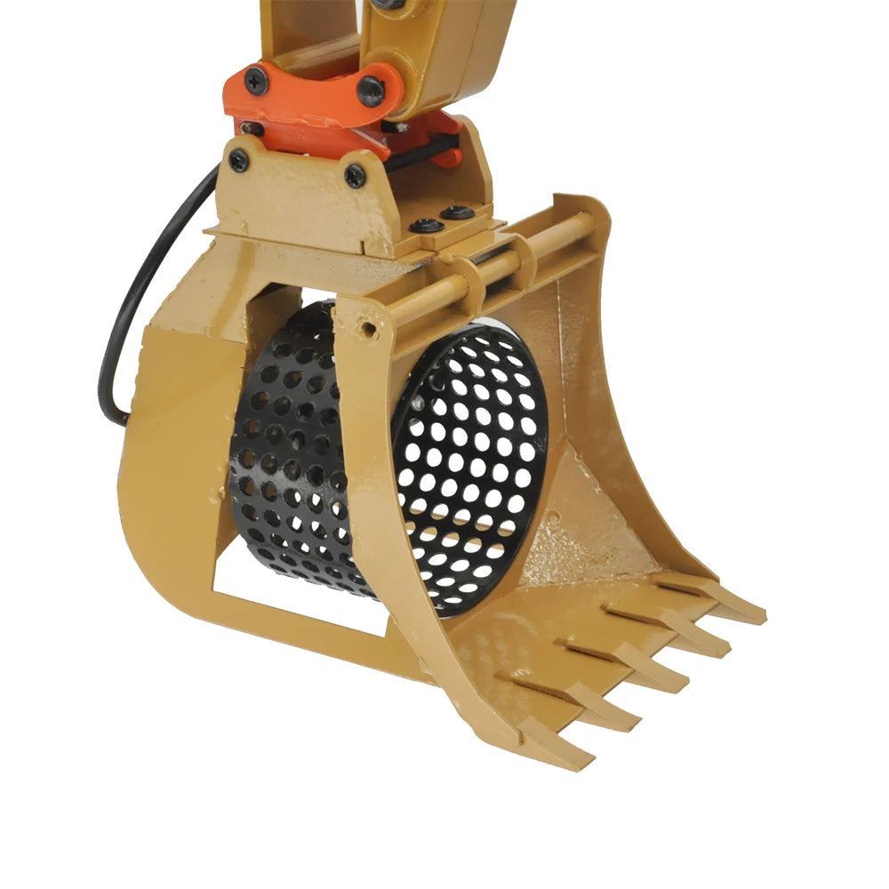 Upgrade Huina Full Metal Excavator Bucket Ripper Winch Fork Lift Kit For Huina 550/58 alternate view