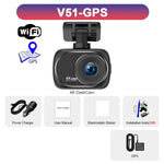 4K UHD Dash Cam | Dual Lens, GPS, WiFi, Night Vision & 4K Rear View Camera lifestyle view