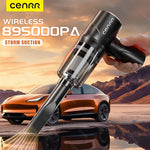 CENRR Cordless Mini Car Vacuum Cleaner | Powerful Handheld Vacuum for Cars