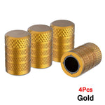 Aluminum Tire Valve Caps 4/8/12 Pack | Corrosion Resistant Universal Stem Covers for Car detail view