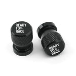 CNC Aluminum Valve Stem Caps for KTM Duke RC Adventure Models | Motorcycle Tire Valve close-up view