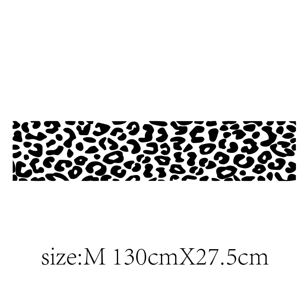 Diy Leopard Print Car Sticker Car Stickers Window Decal Vinyl Art Pattern Art Car Bod alternate view